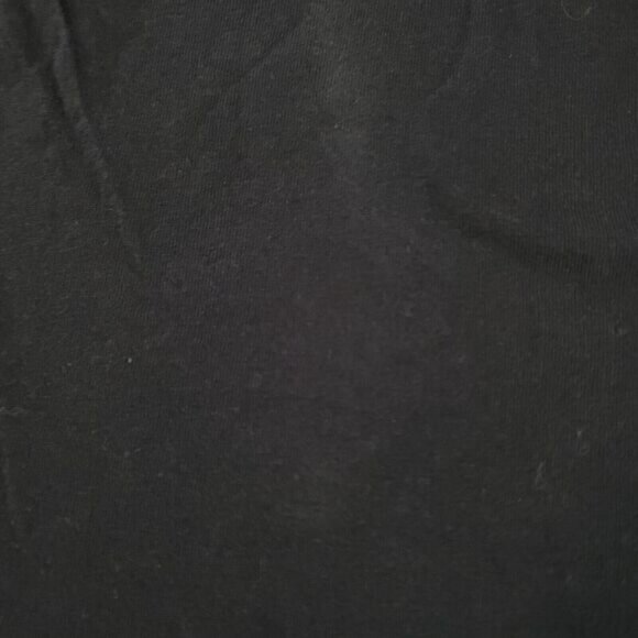 Delta Pro Weight Mens T-Shirt Black Size Medium Cotton Pullover Short Sleeve - Picture 11 of 12